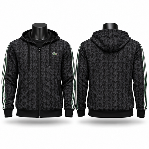 Polerón Full Zip Monogram Black Edition