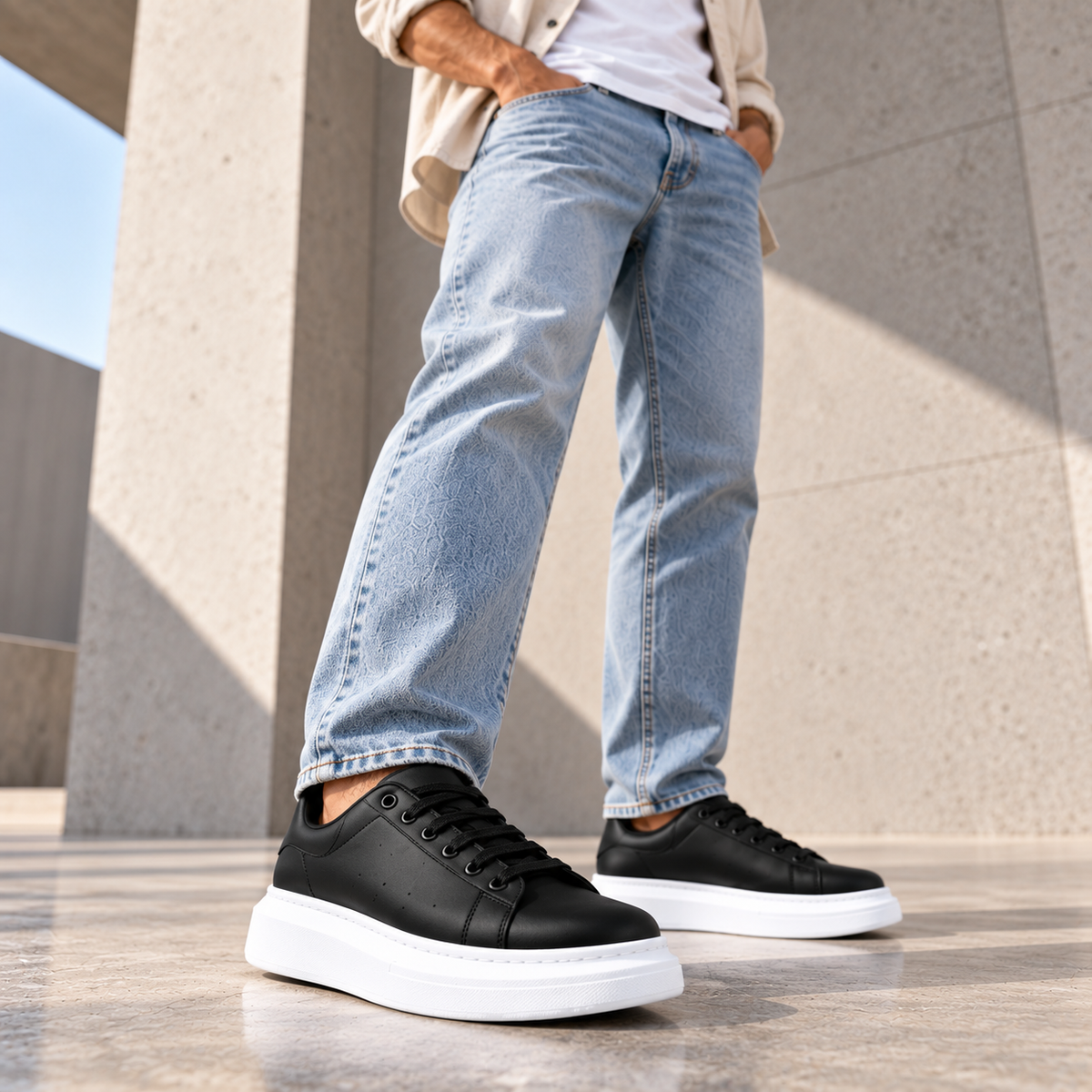 Zapatillas Urban Black Platform